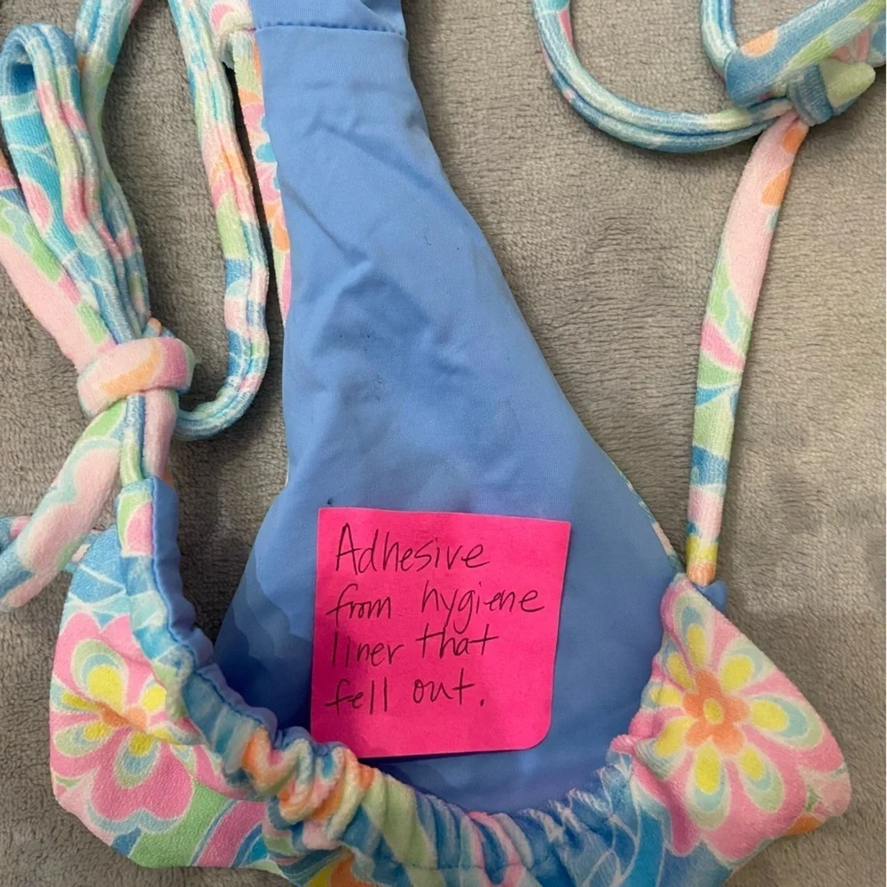 New! Frankie’s bikinis Tia thong bottoms sunshower 10730